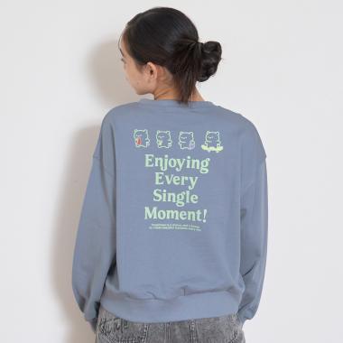 【7days】クマモチーフトレーナー