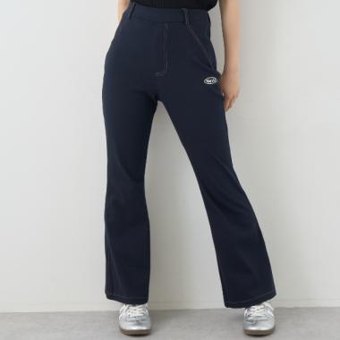 【7days】カットフレアパンツ