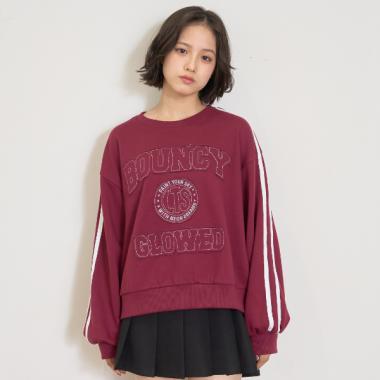 【7days】袖ライントレーナー