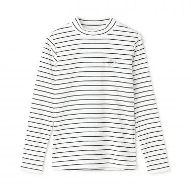 【7ｄａｙｓ】ハイネックテレコTシャツ