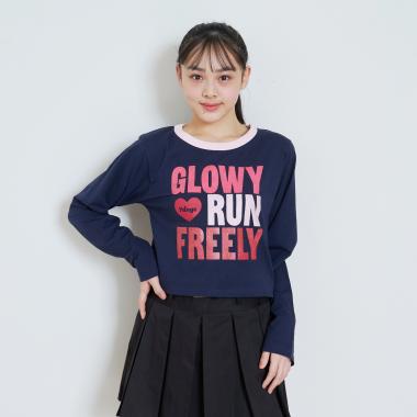 【7days】ラメロゴTシャツ