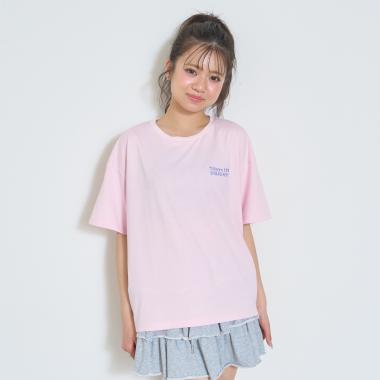 【7days】ハートアップリケTシャツ