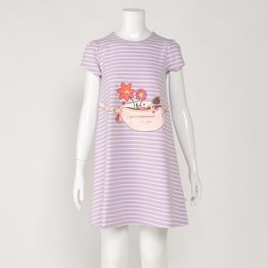 【リピート】【直営店で取り扱い無し】ガールズ トロンプルイユベルトバッグドレス