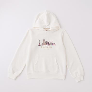 【リピート】【直営店で取り扱い無し】ガールズ ニューヨークスカイラインパーカ