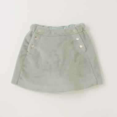 【人気商品再入荷】【直営店で取り扱い無し】ガールズ フェイクファーキュロットスカート