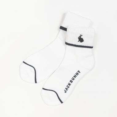 折り返しショート丈ソックス