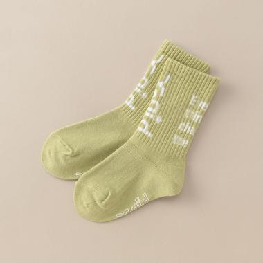 ミルズロゴクルーソックス