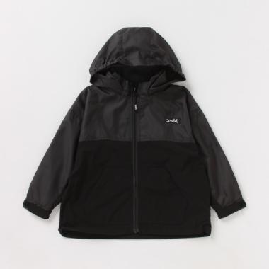 シースルー異素材ブルゾン