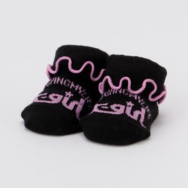 折り返しメロウフリルロゴカップソックス