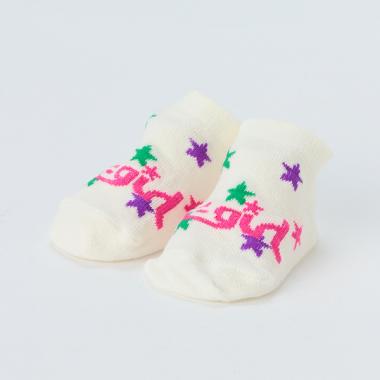 星総柄ベビーソックス【日本製】