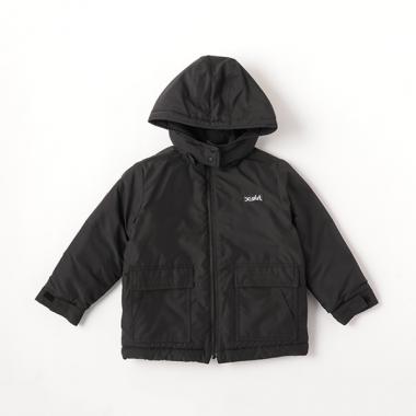 バックロゴ中わたブルゾン