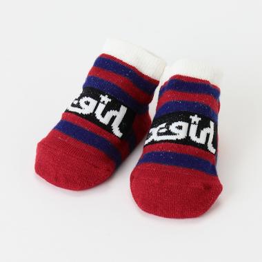 マルチボーダーベビーソックス