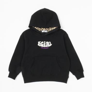 【別注】フードレオパード柄パーカ