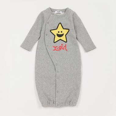 キラッキーモチーフカバーオール