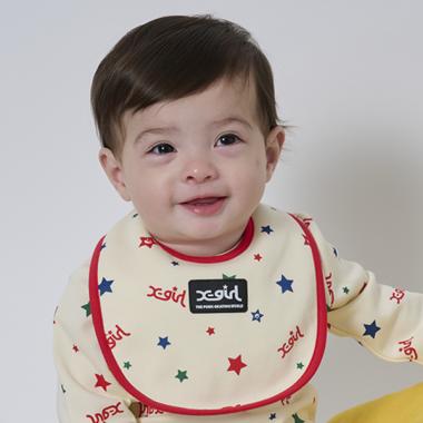 ロゴ星柄スタイ