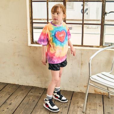 ロゴジャガードデニムショートパンツ