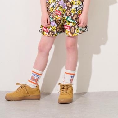キラッキー&ファニーゴリラ総柄ショートパンツ