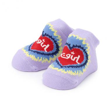 タイダイハートベビーソックス