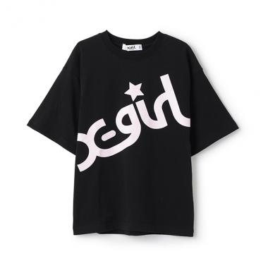 【TBSドラマ フェイクマミー 着用アイテム】ビッグロゴ半袖Tシャツ