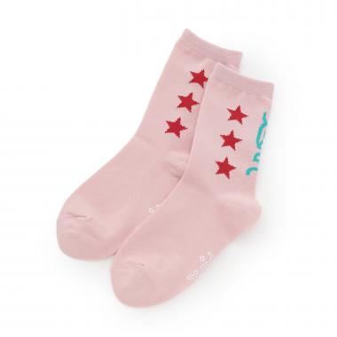 スターモチーフクルーソックス