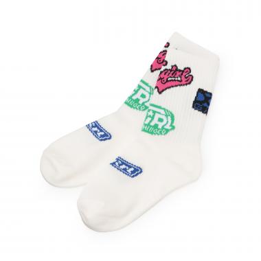 MIXロゴリブクルーソックス