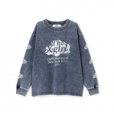 ピグメントロゴ長袖Tシャツ