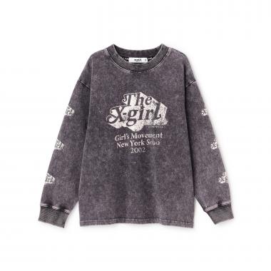 ピグメントロゴ長袖Tシャツ