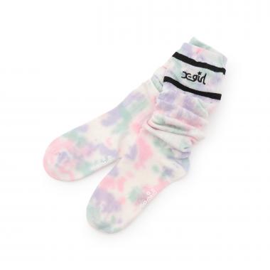 ラインロゴタイダイルーズソックス