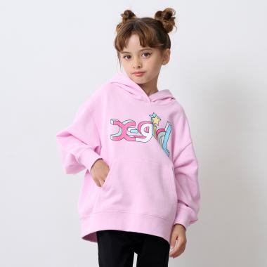 カラフルロゴパーカー