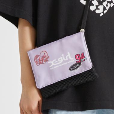 MIXロゴメッシュ移動ポケット