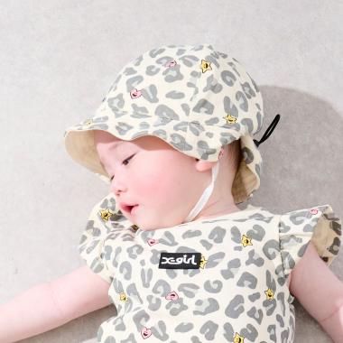 レオパード総柄ベビーハット