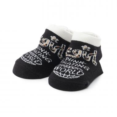 レオパードロゴ ベビーソックス