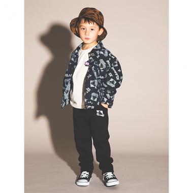 OGゴリラロゴ総柄デニムジャケット