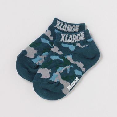 迷彩柄スニーカーインソックス