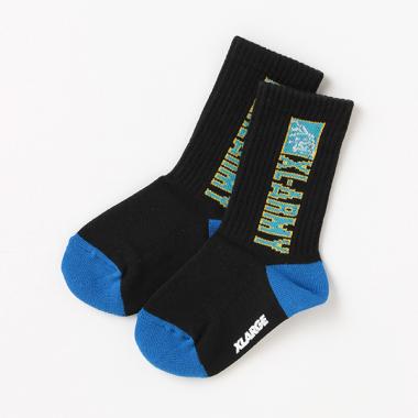 XL-ARMYロゴクルーソックス【日本製】