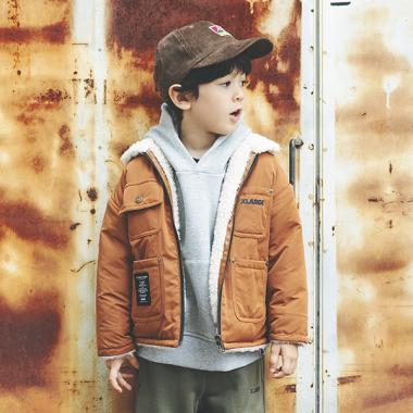 リバーシブルボアジャケット