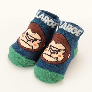 ファニーゴリラベビーソックス【日本製】