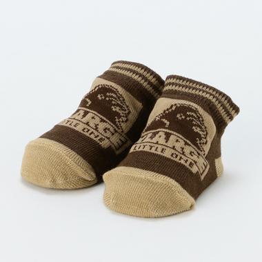 配色ゴリラベビーソックス【日本製】