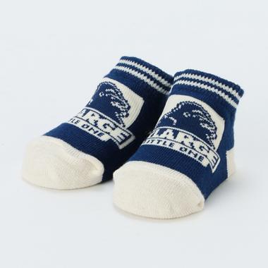 配色ゴリラベビーソックス【日本製】