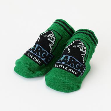 ボックスゴリララインベビーソックス【日本製】