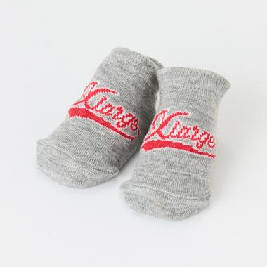 ベースボールロゴベビーソックス
