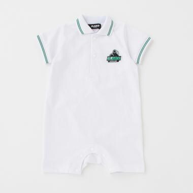 半袖ポロカバーオール