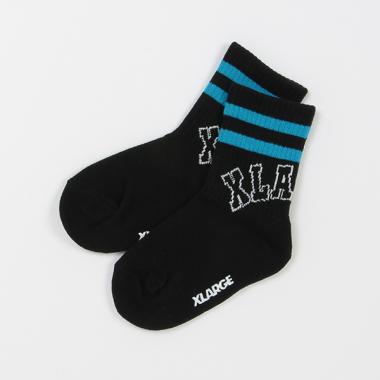 ロゴラインクルーソックス