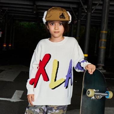 ビッグロゴニットプルオーバー