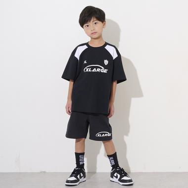 ユニフォーム風半袖セットアップ