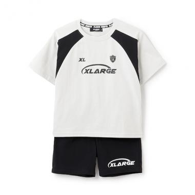 ユニフォーム風半袖セットアップ