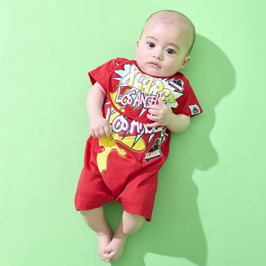 ポップアートショートオール