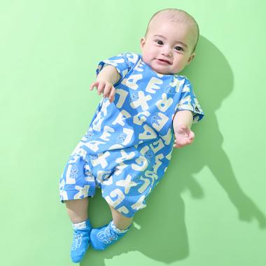 総柄ファニーゴリラショートオール