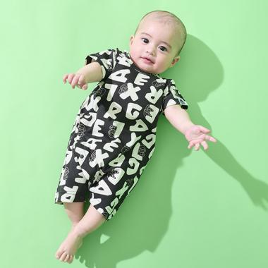 総柄ファニーゴリラショートオール