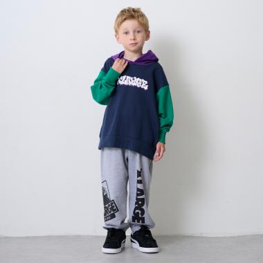 ビッグOG&ロゴスウェットパンツ